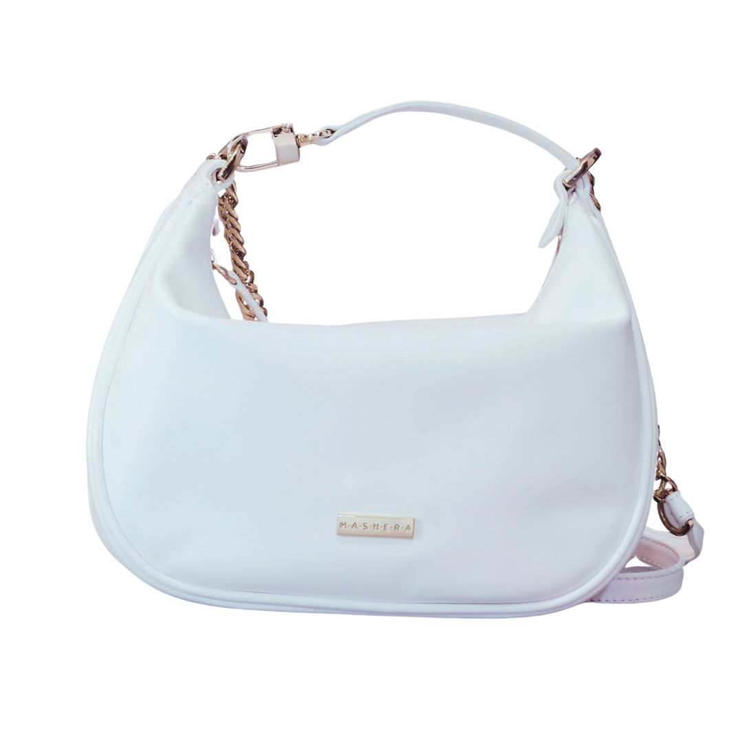 WHITE BALLOON BAG