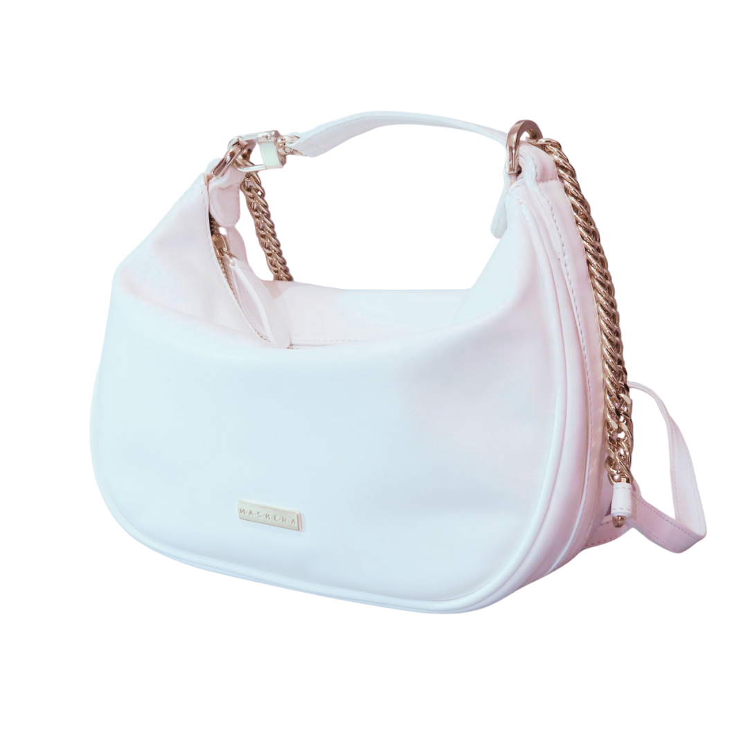 WHITE BALLOON BAG